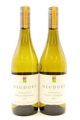 (2) 2021 Neudorf Home Block Moutere Chardonnay, Nelson