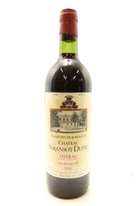 (1) 1983 Chateau Saransot-Dupre, Listrac-Medoc