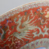 A Chinese Late 19th to Early 20th Century Famille Rose 'Imperial Dragon and Phoenix' Conical Bowl(Blue-Enamelled Yongzheng Nian Zhi Mark) - 5