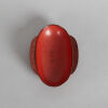 A Chinese Red Lacquered Two-Handled Saucer - 2