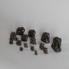 A Group of 15 Chinese Late 19th Century Weights used for weighing opium - 2