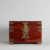 A Small Chinese 20th Century Rosewood Jewelry Case