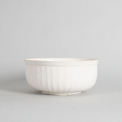 A Carved Chinese Song Dynasty(to be tested) Dingyao White-Glazed Bowl