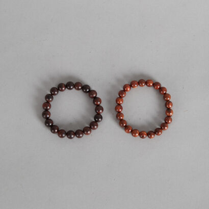 Two Chinese Huanghuali Bracelets