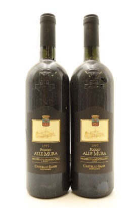 (2) 1997 Castello Banfi Poggio alle Mura, Brunello di Montalcino DOCG