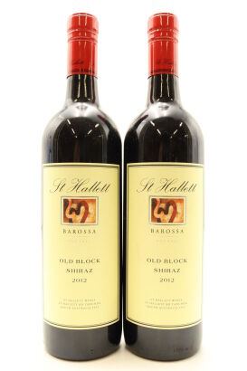 (2) 2012 St Hallett Old Block Shiraz, Barossa [JO94]