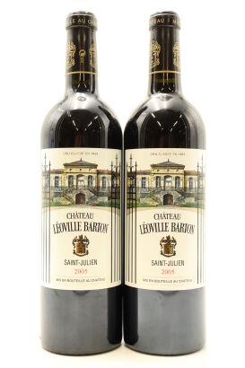 (2) 2005 Chateau Leoville Barton, Saint-Julien [JR17] [RP95] [WS96] [WE97]