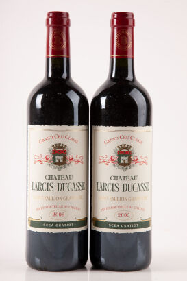 (2) 2005 Chateau Larcis Ducasse, St Emilion RP100