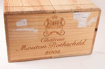 (12) 2005 Chateau Mouton Rothschild, Pauillac (OWC)