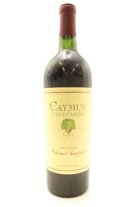 (1) 1993 Caymus Vineyards Cabernet Sauvignon, Napa Valley