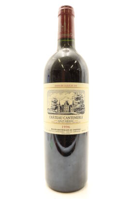 (1) 1996 Chateau Cantemerle, Haut Medoc [JR16.5]