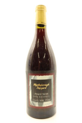 (1) 1996 Martinborough Vineyard Reserve Pinot Noir, Martinborough