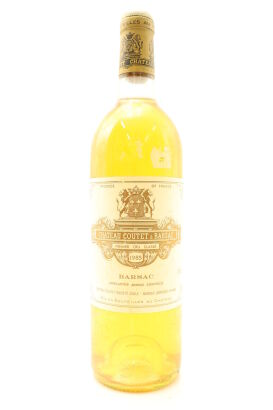 (1) 1985 Chateau Coutet, Sauternes - Barsac