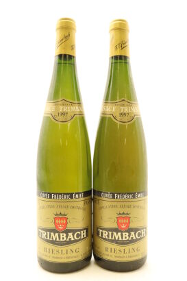 (2) 1997 F E Trimbach Riesling, Alsace