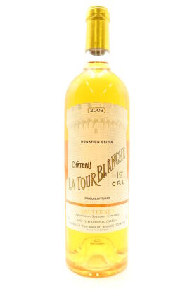 (1) 2003 Chateau La Tour Blanche, Sauternes [JR18] [WS97]