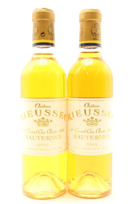 (2) 2004 Chateau Rieussec, Sauternes, 375ml [JR17]