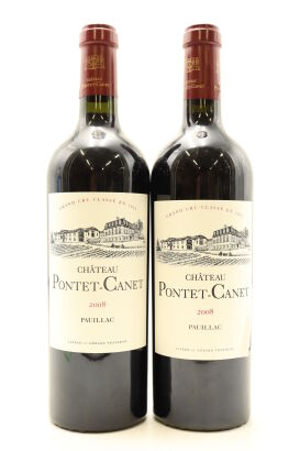 (2) 2008 Chateau Pontet-Canet, Pauillac [RP95] [WE93]