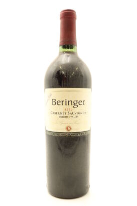 (1) 1993 Beringer Vineyards Cabernet Sauvignon, Napa Valley