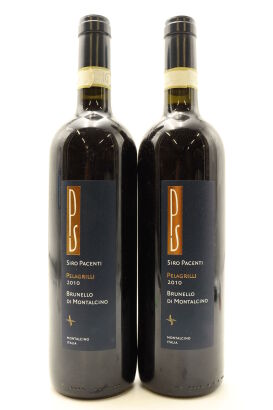 (2) 2010 Siro Pacenti PS Pelagrilli, Brunello di Montalcino DOCG [JR16]