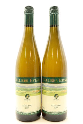 (2) 2004 Palliser Estate Riesling, Martinborough