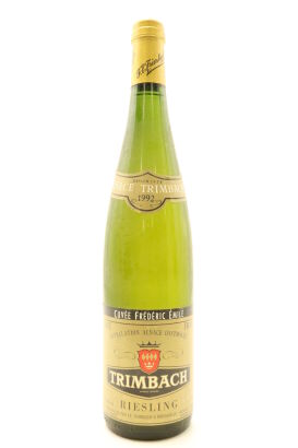 (1) 1992 F E Trimbach Riesling Cuvee Frederic Emile, Alsace