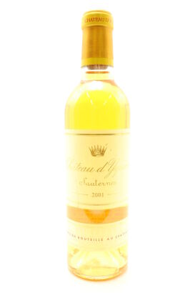 (1) 2001 Chateau d'Yquem, Sauternes, 375ml [JR19] [RP100] [WS100]