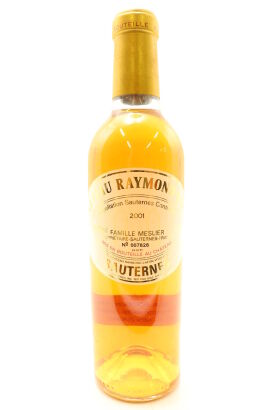 (1) 2001 Chateau Raymond-Lafon, Sauternes, 375ml