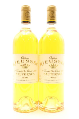 (2) 2004 Chateau Rieussec, Sauternes, 375ml [JR17]