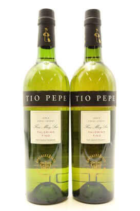 (2) Gonzalez Byass Tio Pepe Fino Muy Seco Sherry, Andalucia