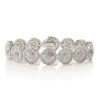 An Impressive 18ct White Gold Diamond Bracelet Totalling 10.00cts