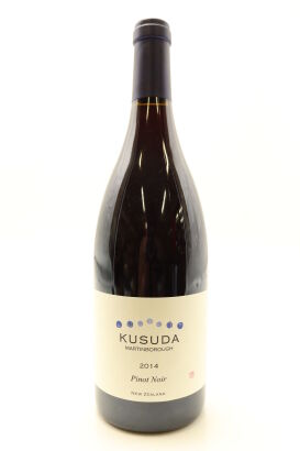 (1) 2014 Kusuda Pinot Noir, Martinborough [JR17.5] [BC95]