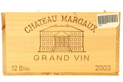 (12) 2003 Chateau Margaux, Margaux [RP98] [JR17] (OWC)