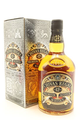 (1) Chivas Regal 12 Year Old Blended Scotch Whisky, 40% ABV, 1000ml