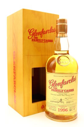 (1) Glenfarclas The Family Casks Single Cask Vintage 1996 Single Malt Scotch Whisky, 58.9% ABV