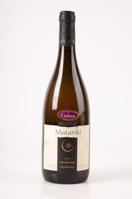 (1) 2001 Matariki Reserve Chardonnay, Hawkes Bay