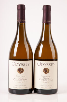 (2) 2007 Odyssey Wines Reserve Iliad Chardonnay, Gisborne