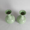 A Pair of Carved Chinese Celadon-Glazed 'Dragon' Vases - 2