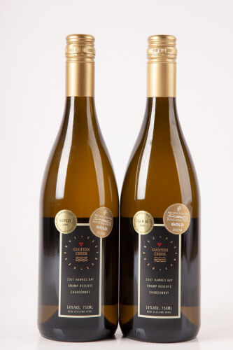 (2) 2007 Coopers Creek Swamp Reserve Chardonnay, Hawkes Bay