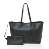 Yves Saint Laurent Black Shopping Tote Bag