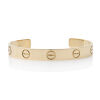 18ct Yellow Gold Cartier Love Cuff Bracelet