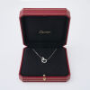18ct White Gold Cartier Pave Set Love Collection Necklace - 2