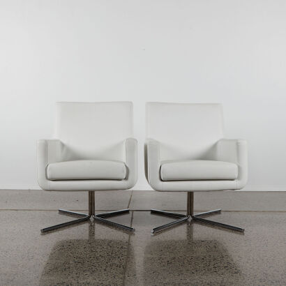 A Pair Of Contemporary Occasional Chairs