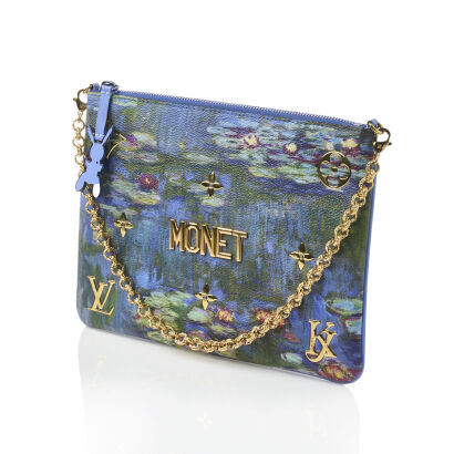 Louis Vuitton x Jeff Koons Masters Collection Monet Clutch