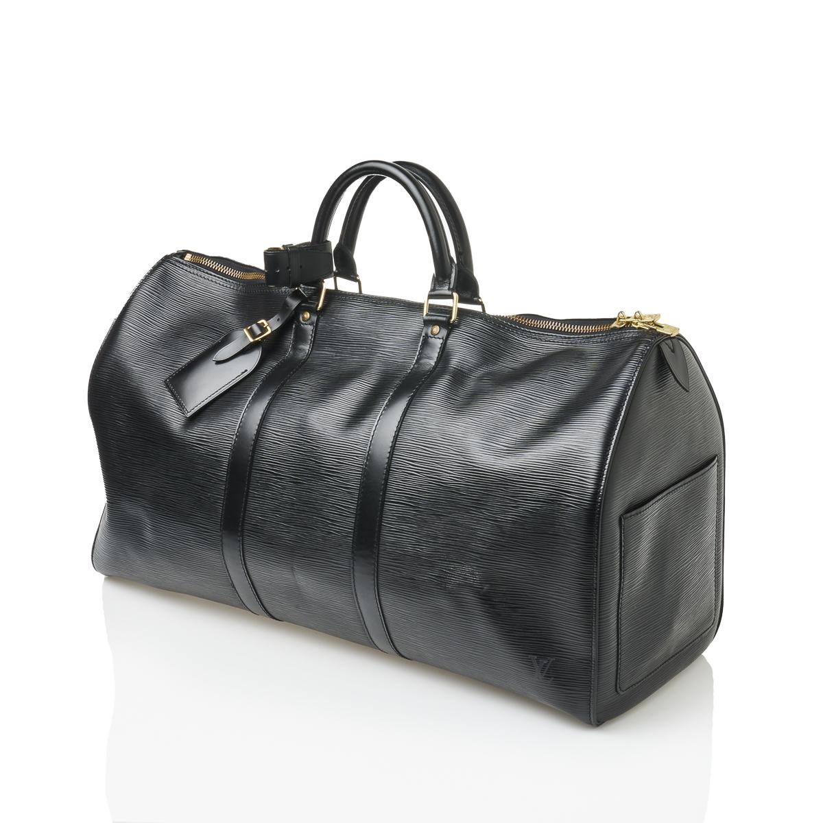 Sold at Auction: A Louis Vuitton Epi Leather Keepall 50