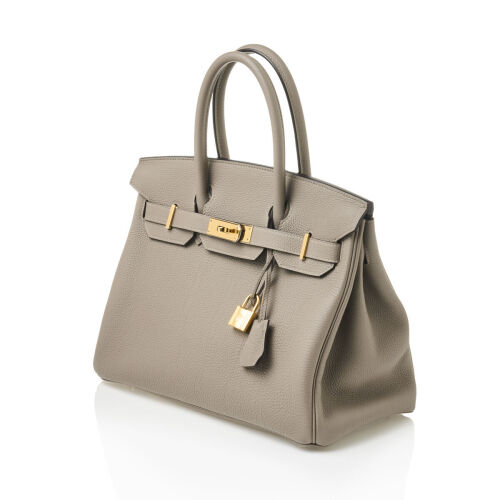 Herm&egrave;s Gris Asphalte Togo Birkin 30
