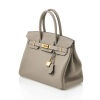 Herm&egrave;s Gris Asphalte Togo Birkin 30