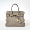 Herm&egrave;s Gris Asphalte Togo Birkin 30 - 2