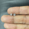 18ct White Gold, Diamond Stud Earrings of .50ct Total Diamond Weight - 2