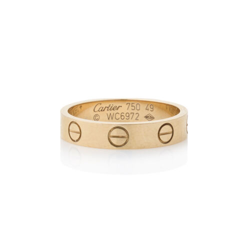 18ct Yellow Gold Cartier Love Ring