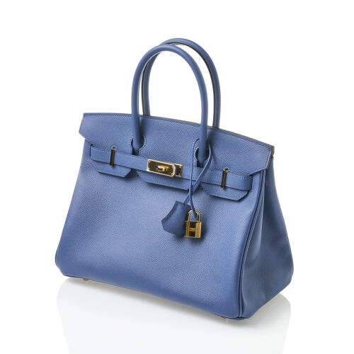 Hermès Bleu Agate Epsom Birkin 30